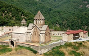 The Gandzasar Monastery from south-east.