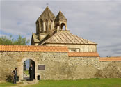 Western entrance to the monastery